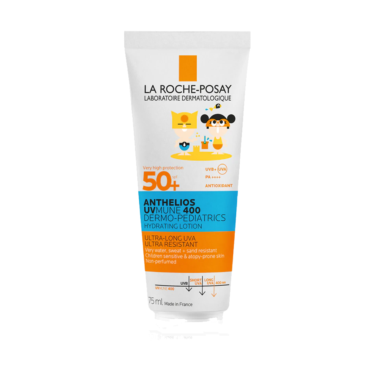 La Roche Posay Anthelios UVMune 400 Dermo-Pediatrics Lait solaire pour enfants IP 50 La Roche Posay Anthelios UVMune 400 Dermo-Pediatrics Lait solaire pour enfants IP 50