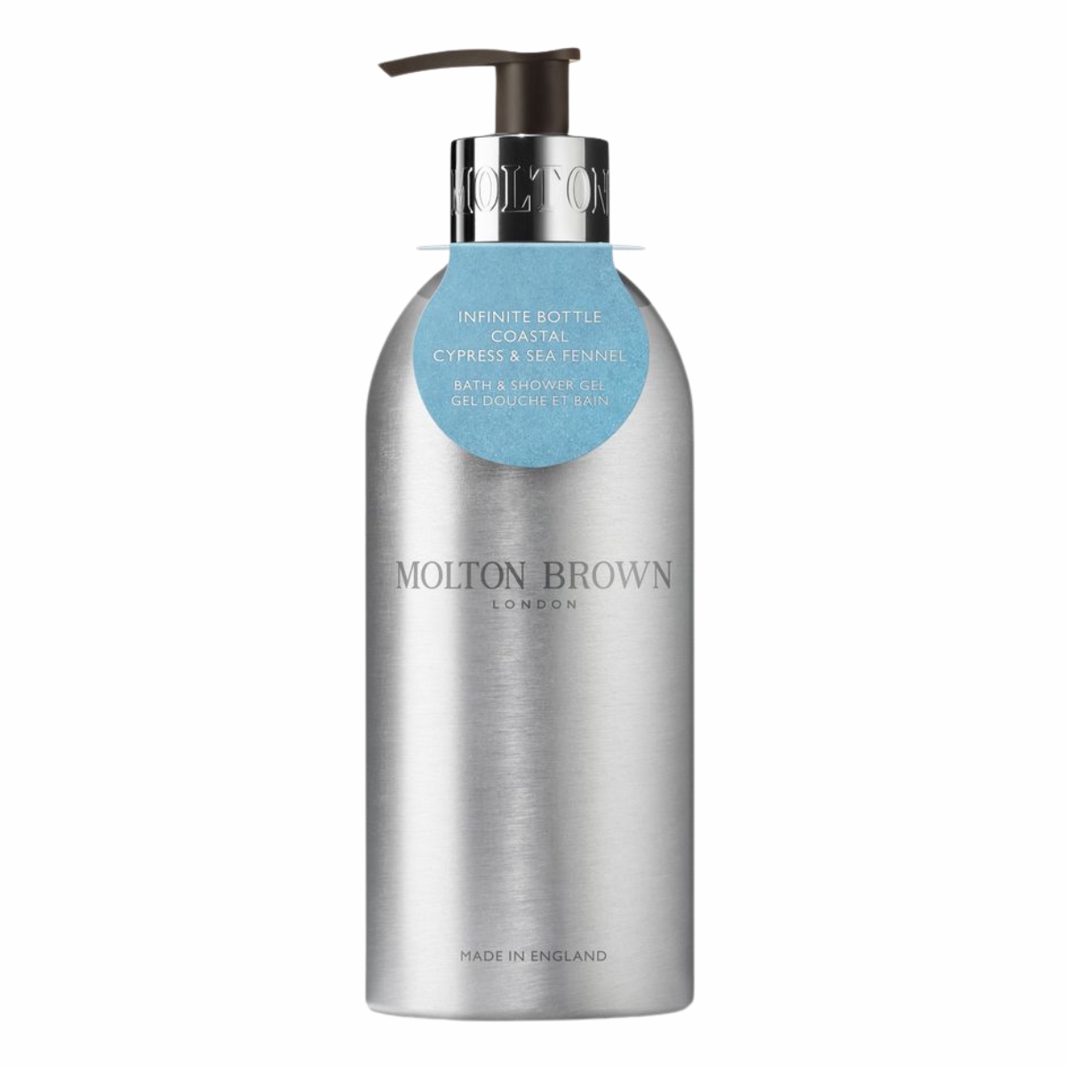Molton Brown Infinite Bottle Coastal Cypress & Sea Fennel Bath & Shower Gel 400 ml