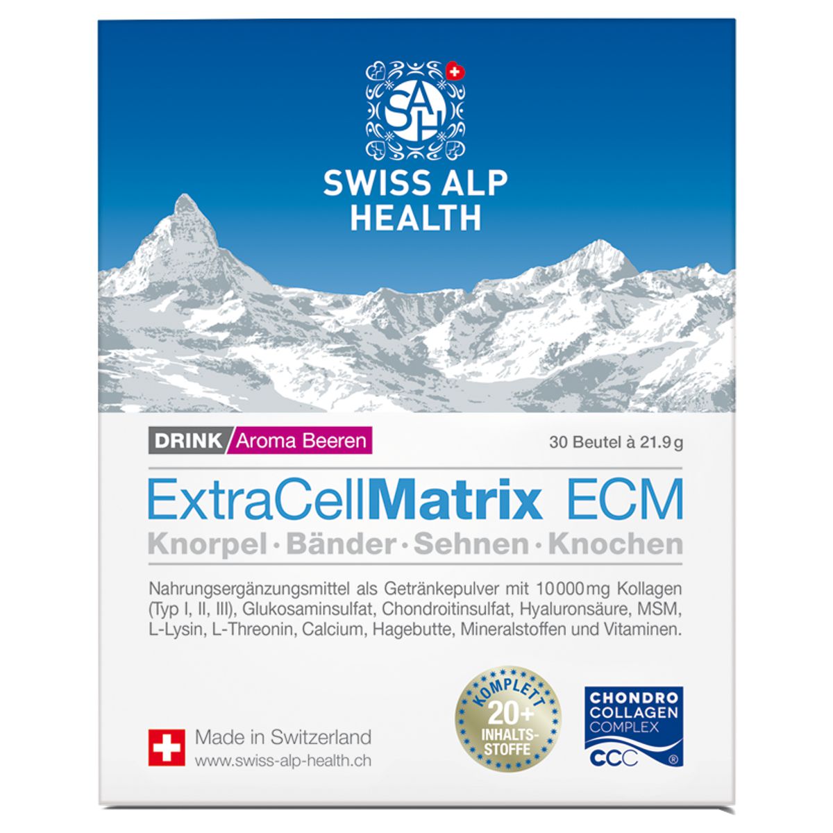 Extra Cell Matrix ECM Drink Gelenke Beeren 30 Stück Extra Cell Matrix ECM Drink Gelenke Beeren 30 Stück