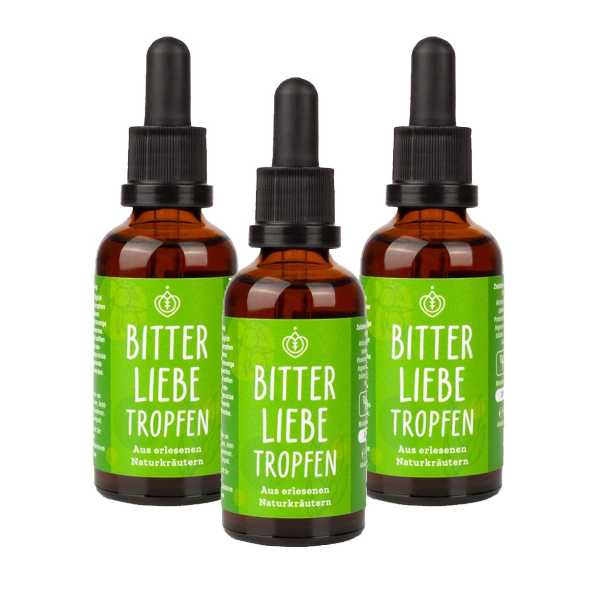 Bitterliebe Tropfen Flasche 3x 50 ml Bitterliebe Tropfen Flasche 3x 50 ml