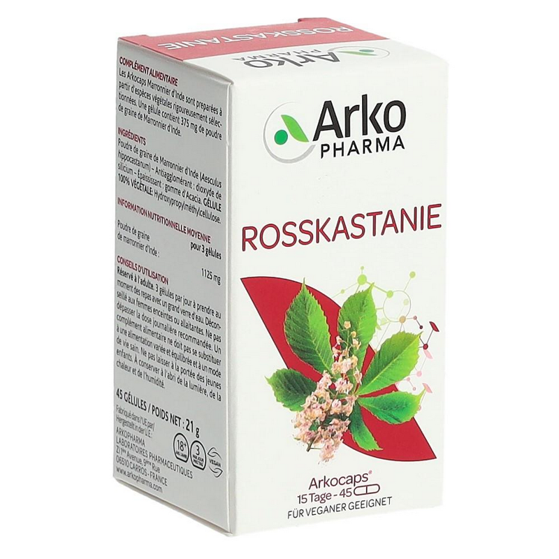 Arkocaps Rosskastanie Kapseln 45 Stück Arkocaps Rosskastanie Kapseln 45 Stück