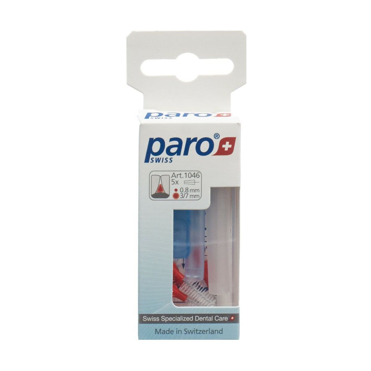 Paro Isola F 1,9mm xxx-fein rot zylindrisch 5 Stück