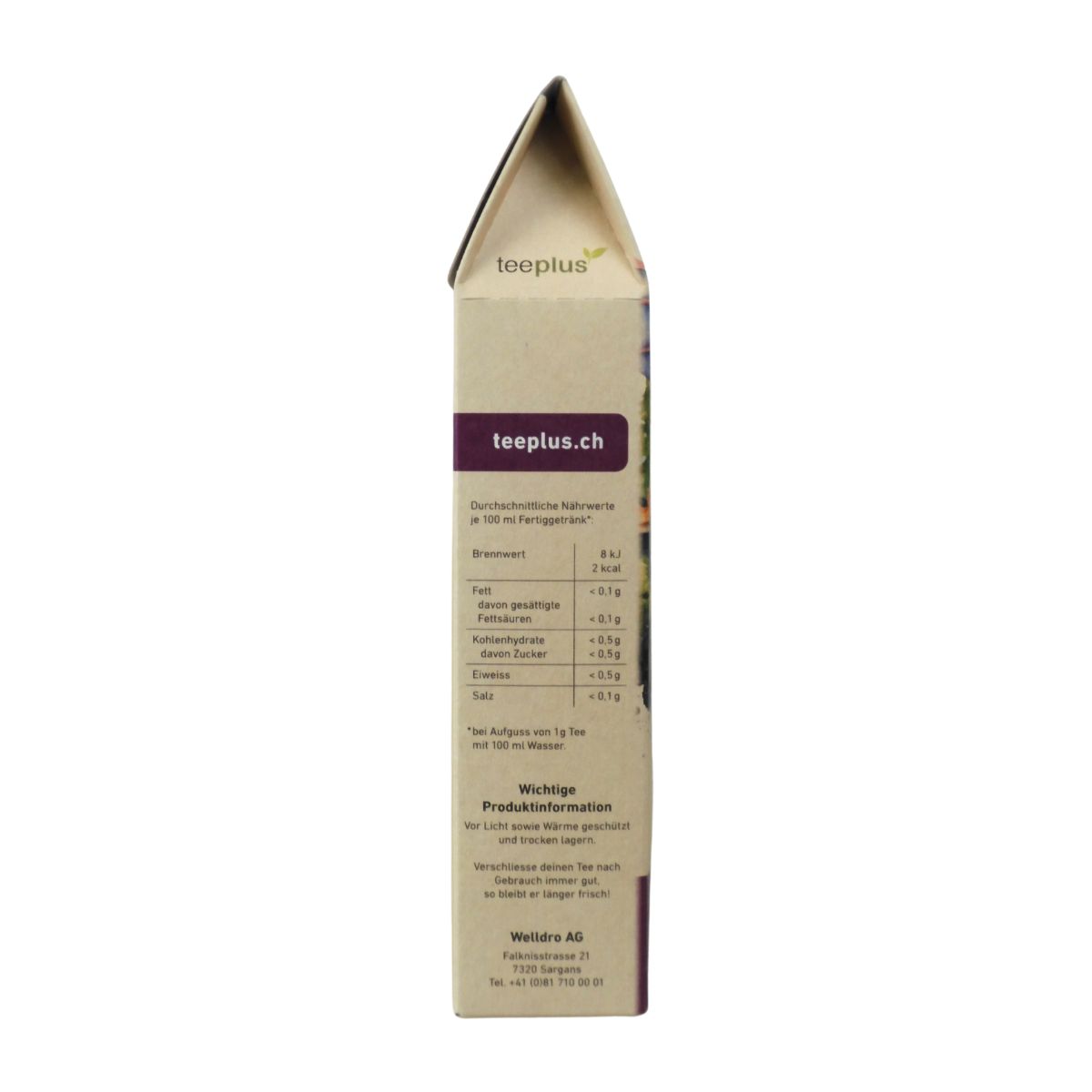 Teeplus Rachenfeger Kräutertee Box 70 g Teeplus Rachenfeger Kräutertee Box 70 g