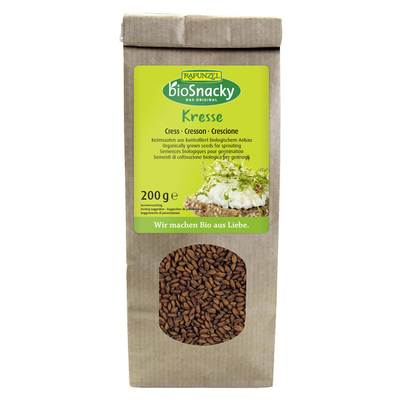 Biosnacky Kresse Beutel 200 g Biosnacky Kresse Beutel 200 g