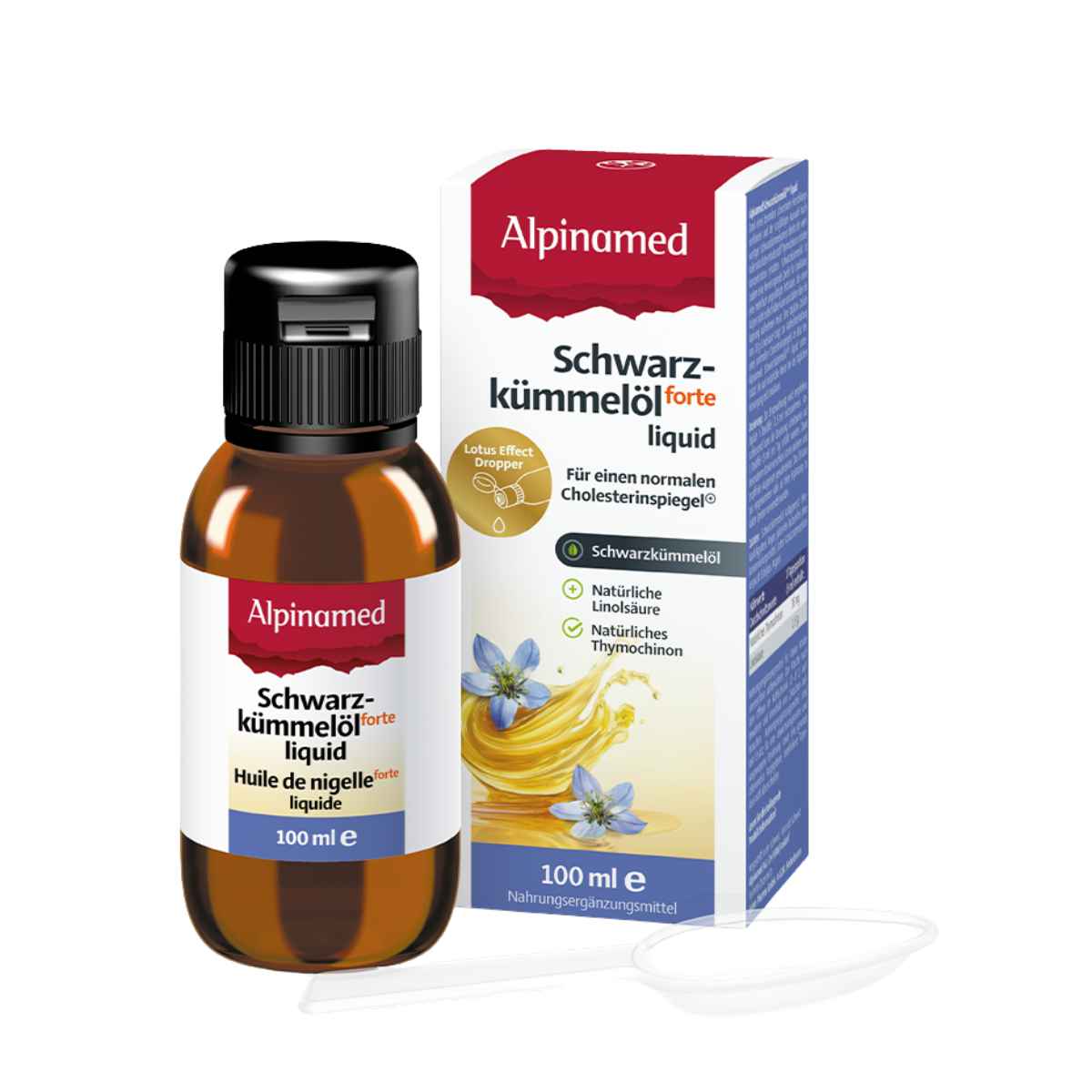 Alpinamed huile de cumin noir liq forte Fl 100 ml