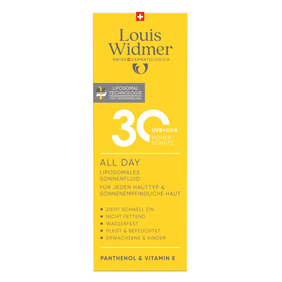 Louis Widmer All Day 30 unparfümiert 100 ml