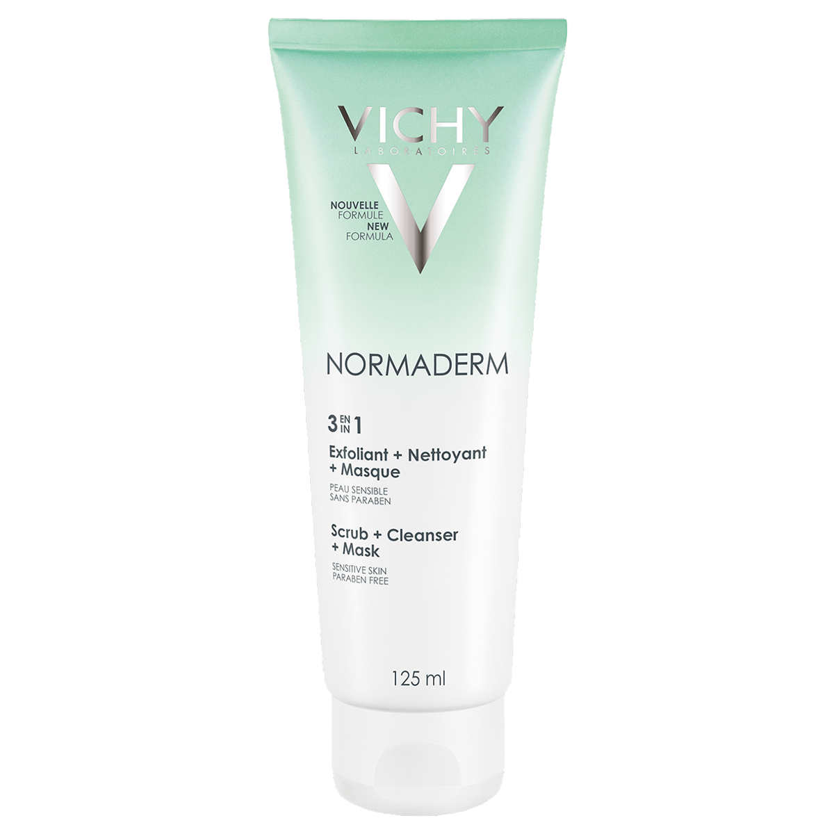 Vichy Normaderm Reinigung 3in1 Tube 125 ml Vichy Normaderm Reinigung 3in1 Tube 125 ml