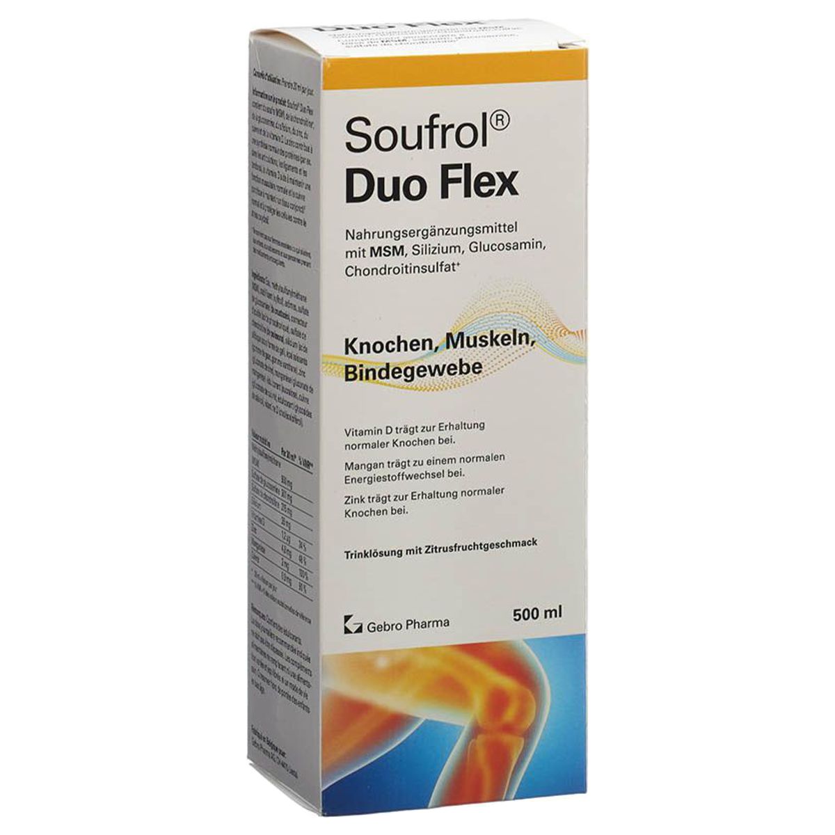 SOUFROL Duo Flex Trink Lösung 500 ml SOUFROL Duo Flex Trink Lösung 500 ml