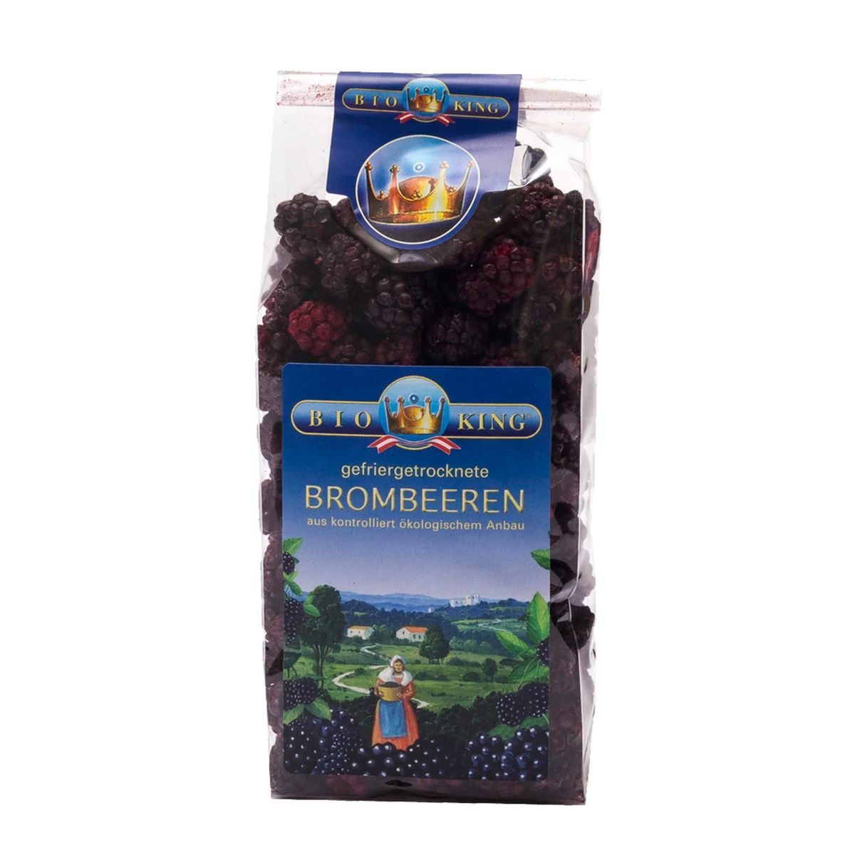 Bioking Brombeeren gefriergetrocknet 50 g Bioking Brombeeren gefriergetrocknet 50 g