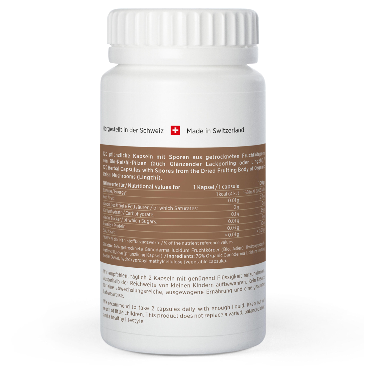 Kingnature Reishi Vida Kapseln 300 mg Bio Sporen 120 Stück Kingnature Reishi Vida Kapseln 300 mg Bio Sporen 120 Stück