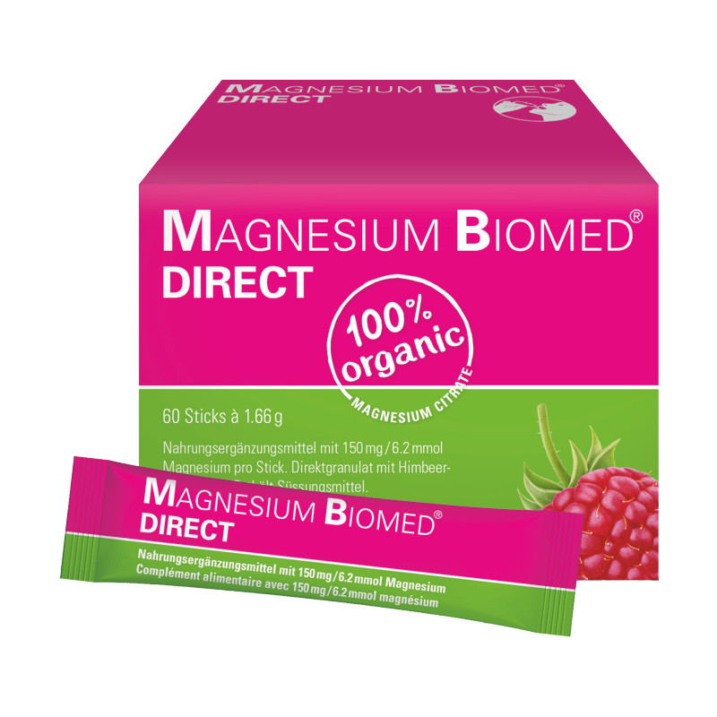 MAGNESIUM BIOMED direct Granulat Sticks 60 Stück MAGNESIUM BIOMED direct Granulat Sticks 60 Stück