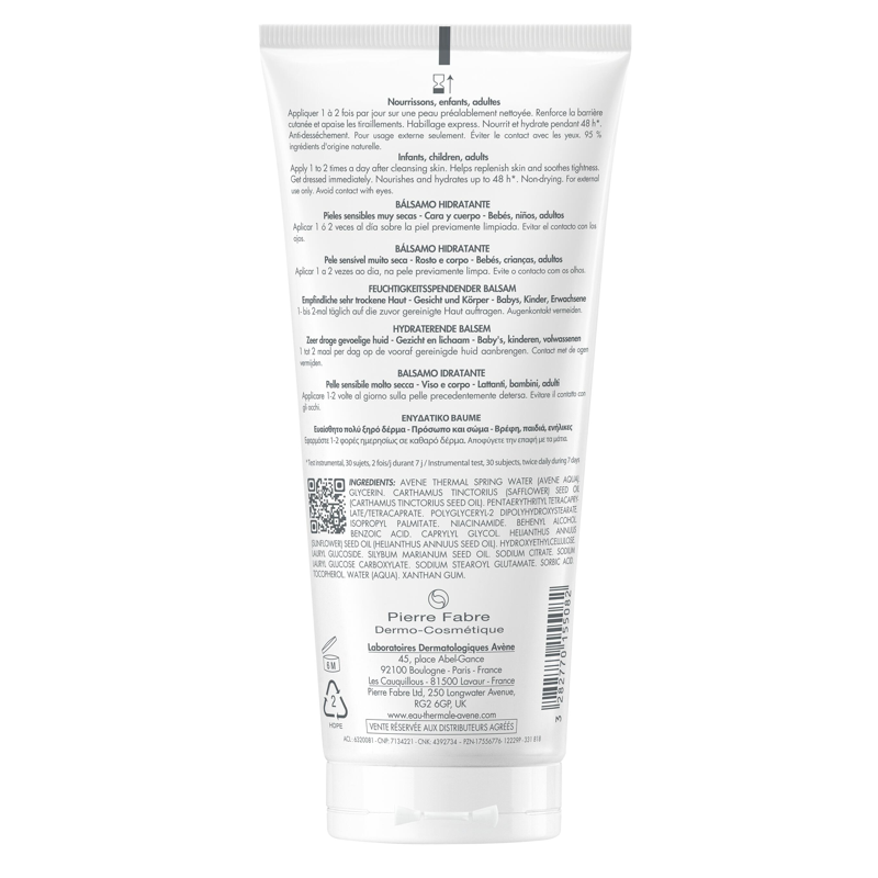 Avène XeraCalm Nutrition Balsam 400 ml Avène XeraCalm Nutrition Balsam 400 ml