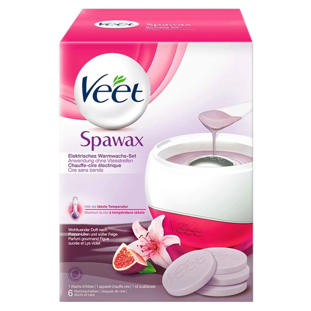 Veet Spawax Elektrisches Warmwachs-Set Veet Spawax Elektrisches Warmwachs-Set