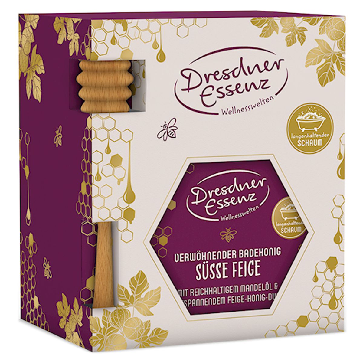 Dresdner Badehonig süsse Feige Dose 350 ml