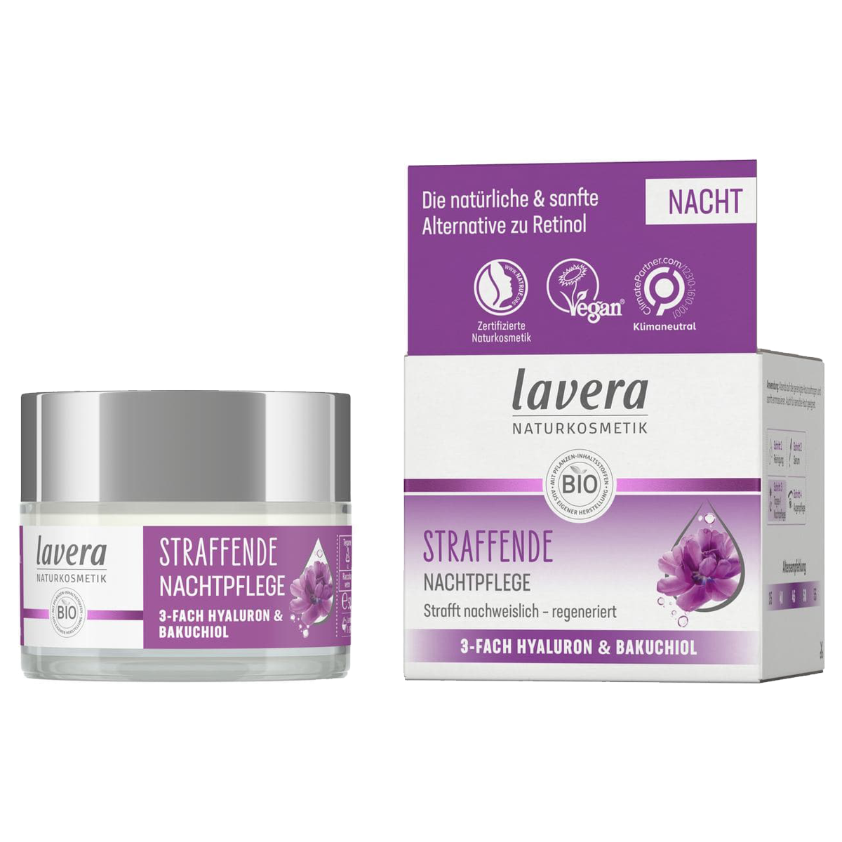 Lavera Nachtpflege straffend Topf 50 ml