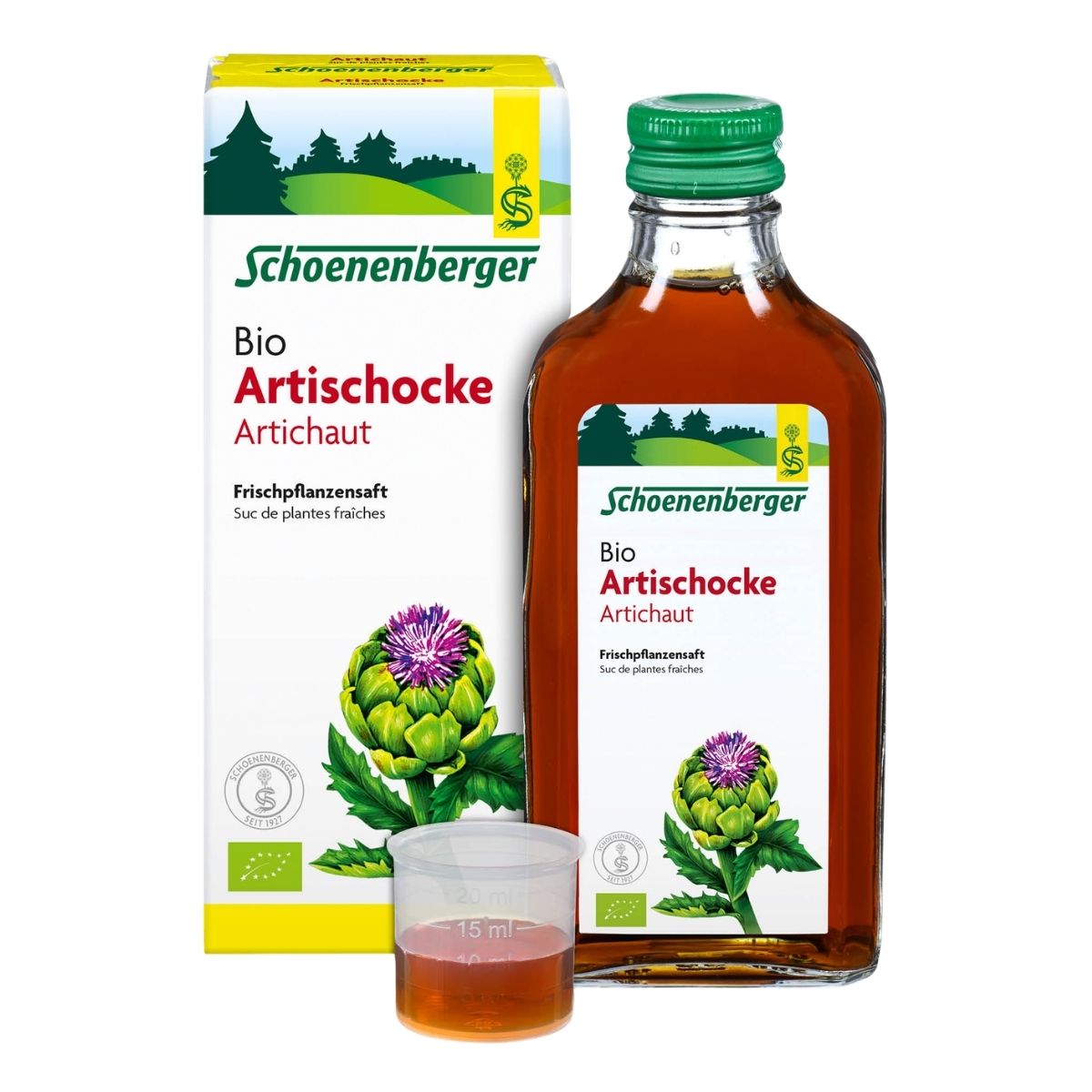 Schoenenberger Jus d'artichauts frais bio 200 ml