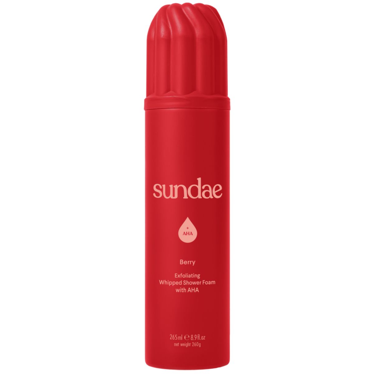Sundae Exfoliating Whipped Body Shower Foam Berry AHA 265 ml