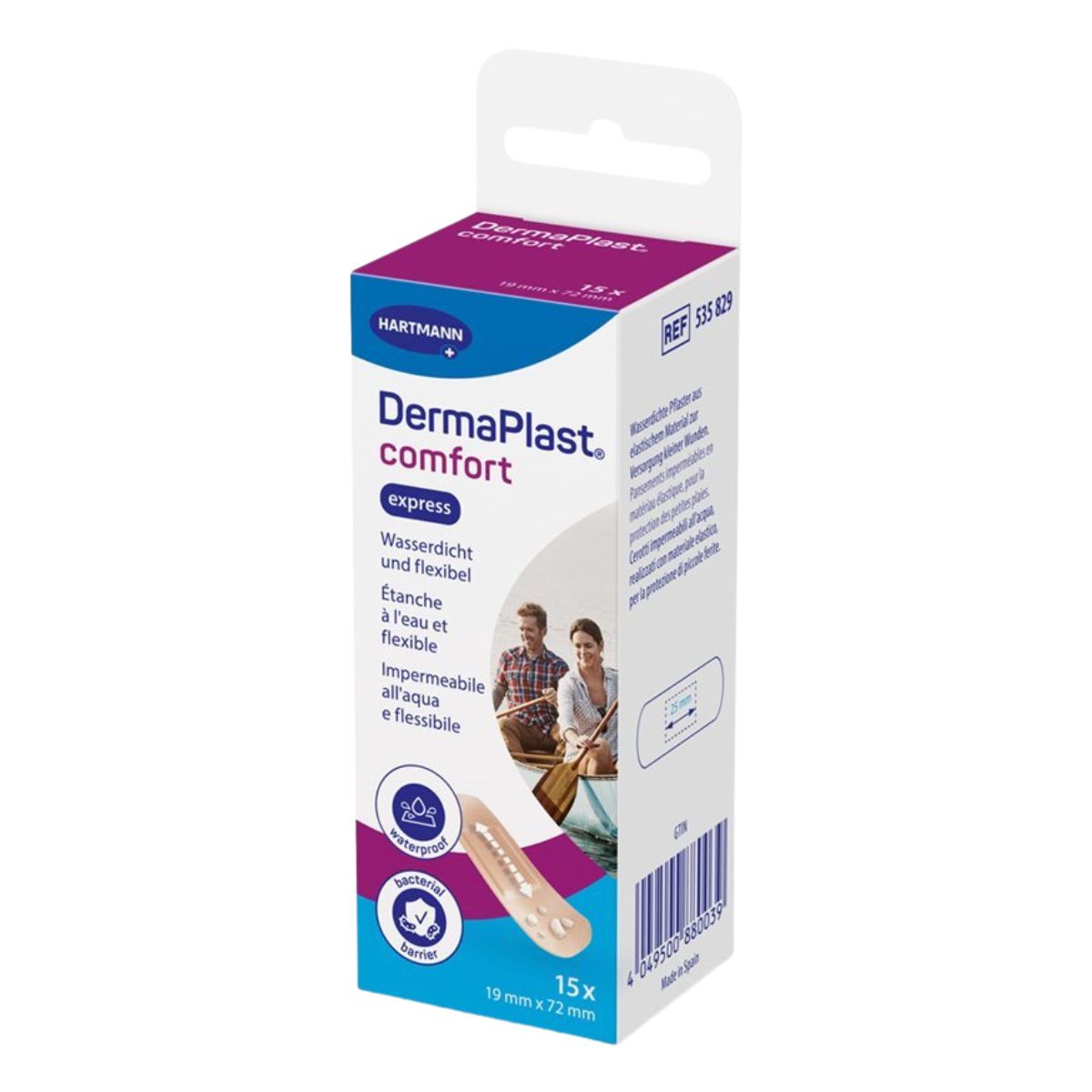 Dermaplast Comfort Express Strips 19 x 72 mm 15 Stk
