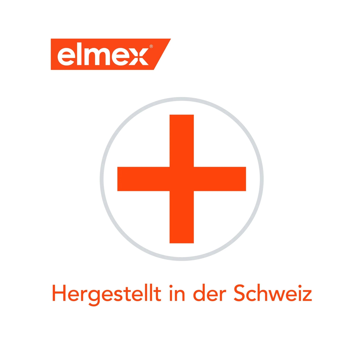 Elmex - hergestellt in der Schweiz