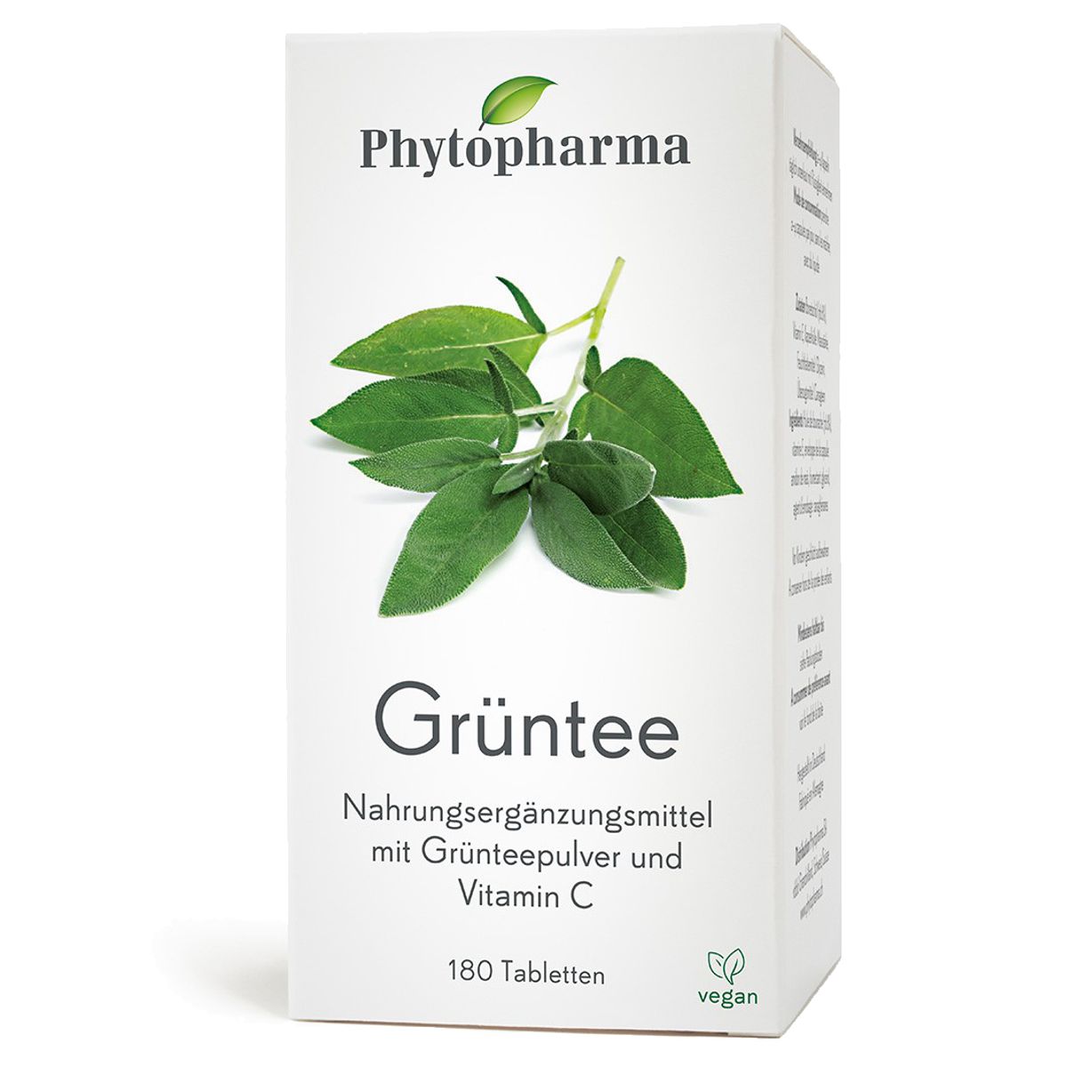 Phytopharma Grüntee Tabletten 180 Stück Phytopharma Grüntee Tabletten 180 Stück