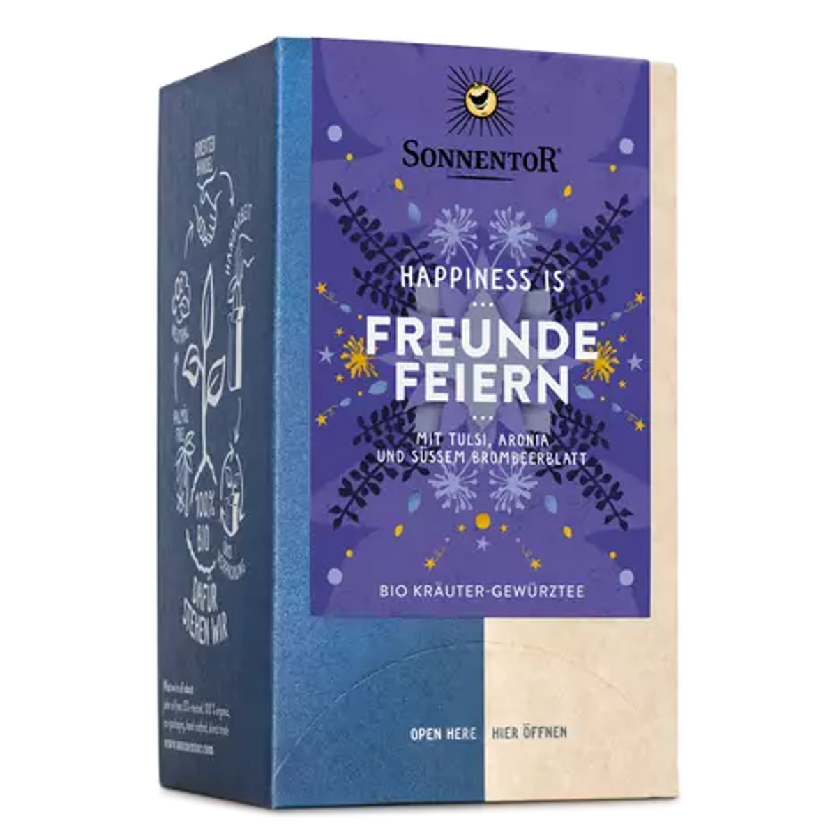 Sonnentor Happiness is Freunde feiern Tee 18 Stück
