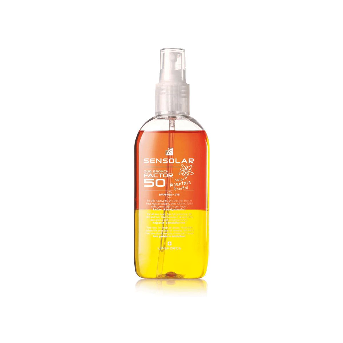 Sensolar Sonnenspray ohne Emulgator LSF 50 50 ml Sensolar Sonnenspray ohne Emulgator LSF 50 50 ml