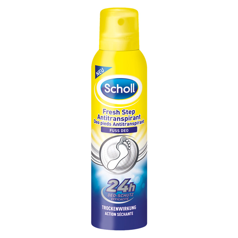 Scholl Fuss Deo Antitranspirant Aerosol Spray 150 ml Scholl Fuss Deo Antitranspirant Aerosol Spray 150 ml