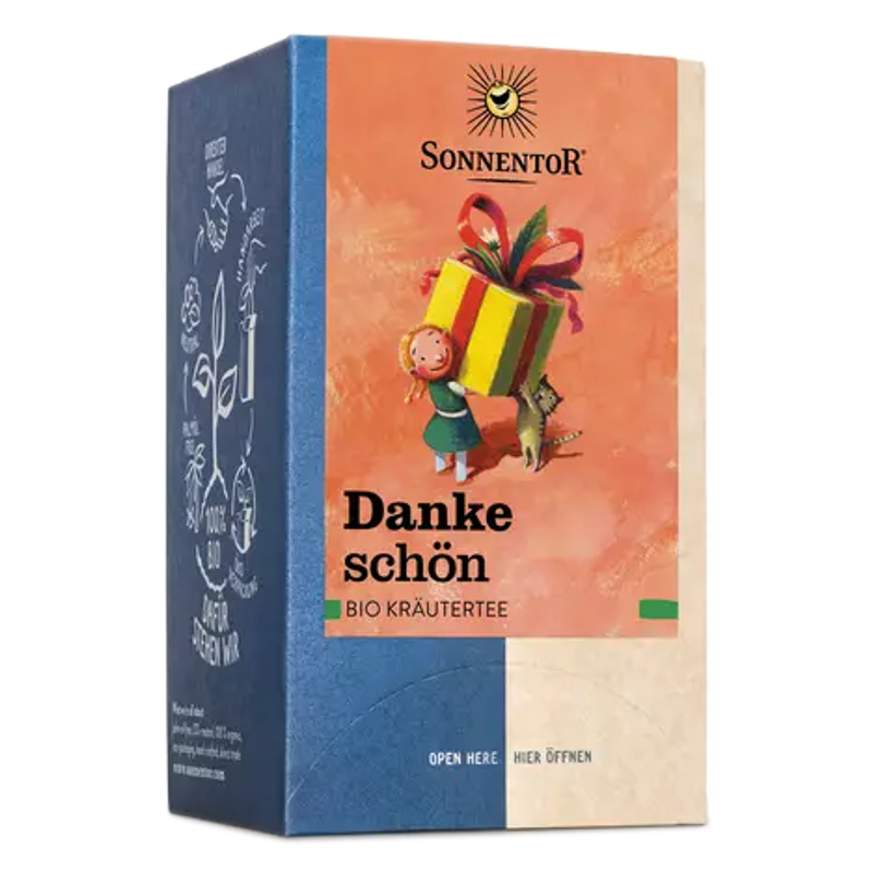 SONNENTOR Dankeschön Tee Doppelkammer 18 Beutel SONNENTOR Dankeschön Tee Doppelkammer 18 Beutel