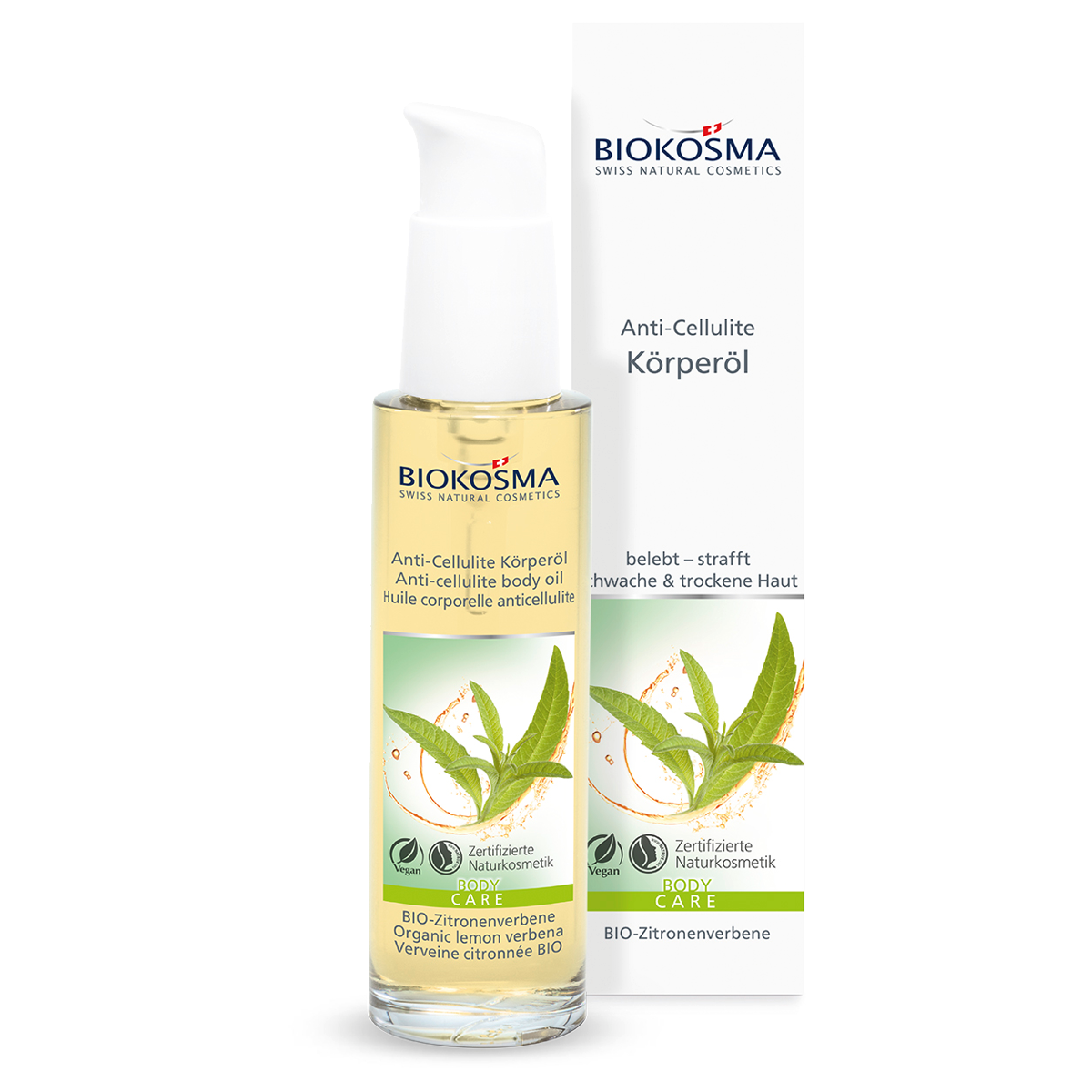 Biokosma Anti-Cellulite Körperöl BIO-Zitronenverbene 100 ml Biokosma Anti-Cellulite Körperöl BIO-Zitronenverbene 100 ml