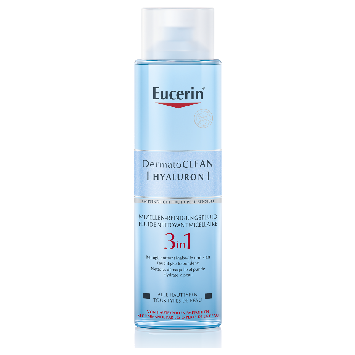 Eucerin DermatoClean 3-1 Reinigungsfluid Mizellen Big 400 ml Eucerin DermatoClean 3-1 Reinigungsfluid Mizellen Big 400 ml