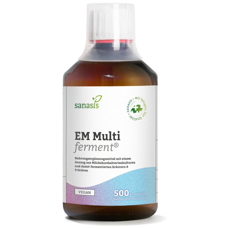 Sanasis EM Multi Ferment Flasche 500 ml