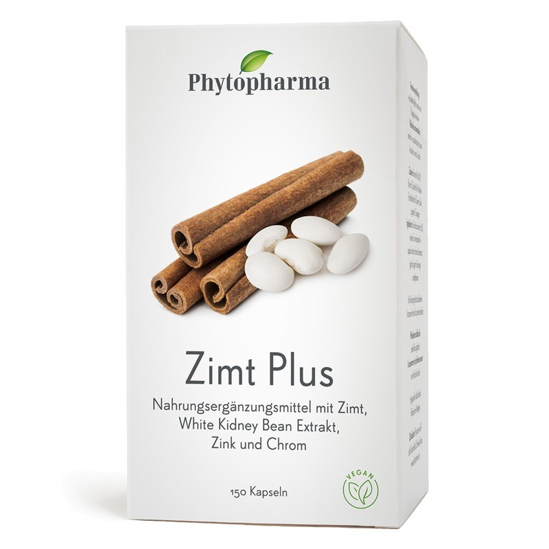 Phytopharma Zimt Plus Kapseln 150 Stück Phytopharma Zimt Plus Kapseln 150 Stück