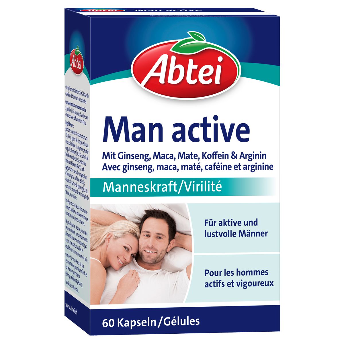 Abtei Manneskraft Man Active Kapseln 60 Stück Abtei Manneskraft Man Active Kapseln 60 Stück
