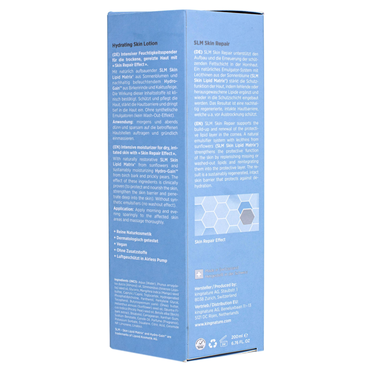Kingnature Hydrating Skin Lotion 200 ml