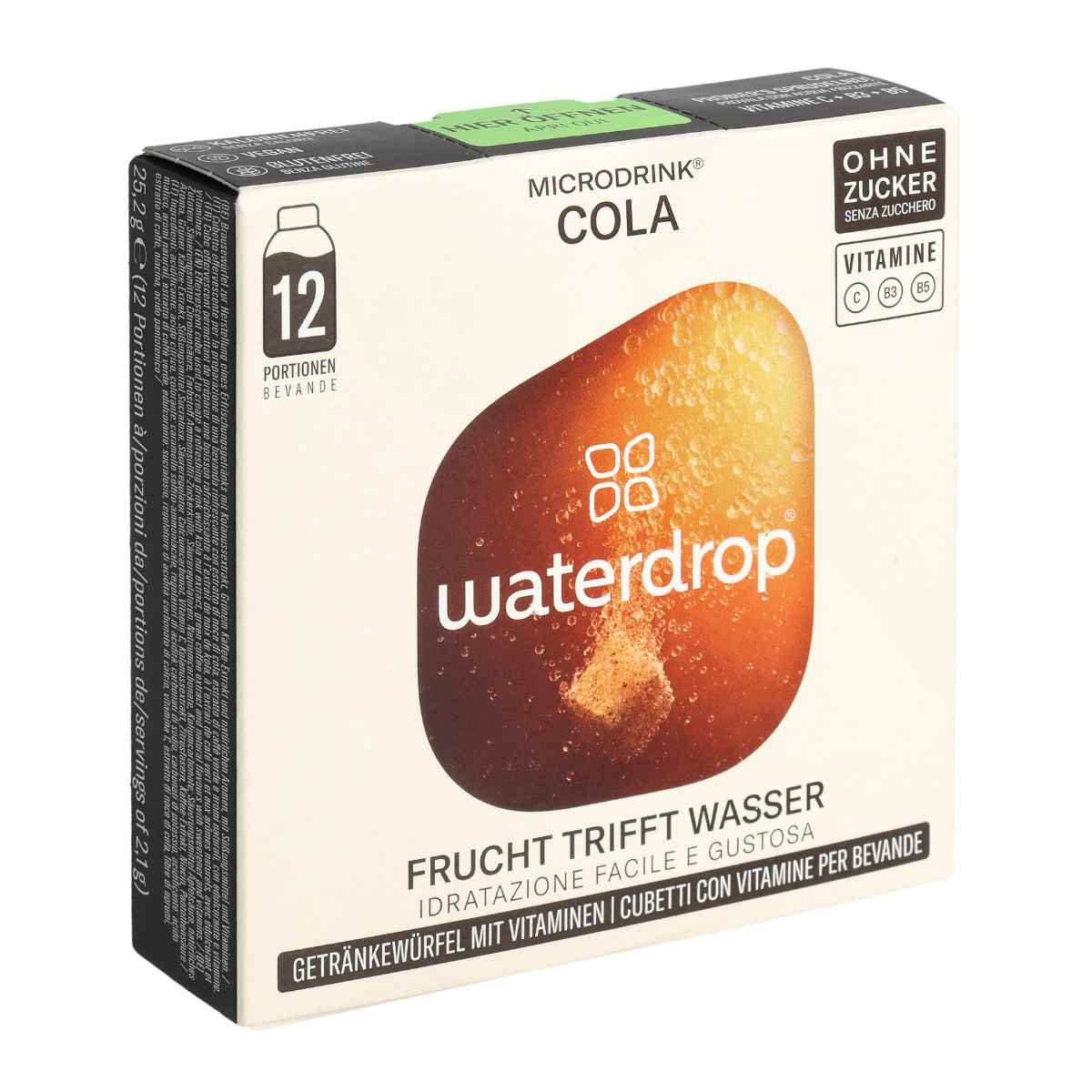 WATERDROP Cola oZ Box 12 Portionen
