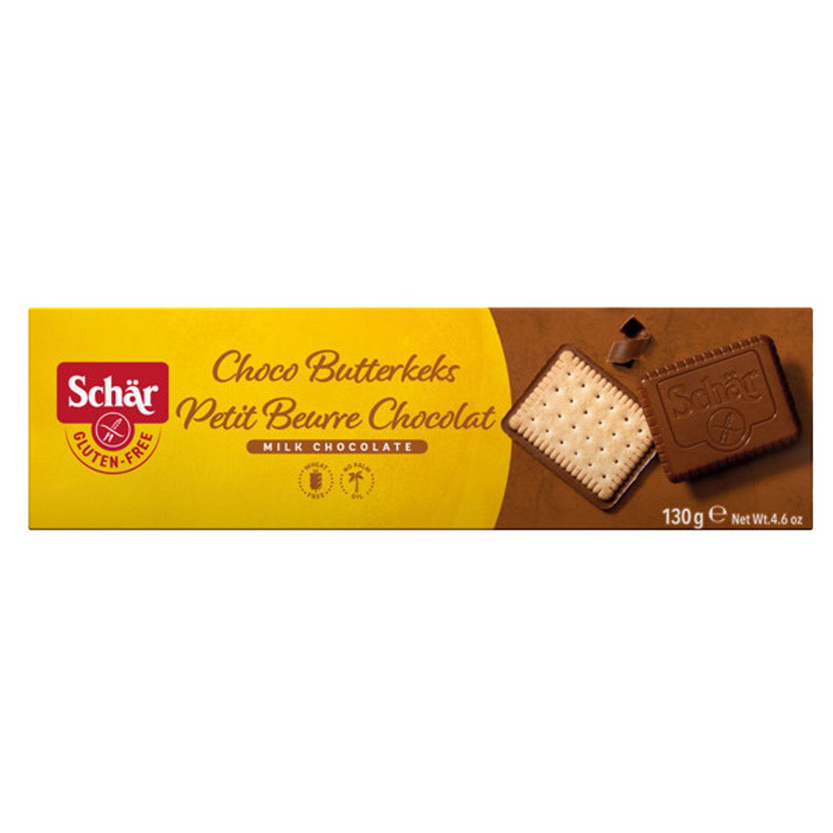 Schär Butterkeks Choco glutenfrei 130 g Schär Butterkeks Choco glutenfrei 130 g