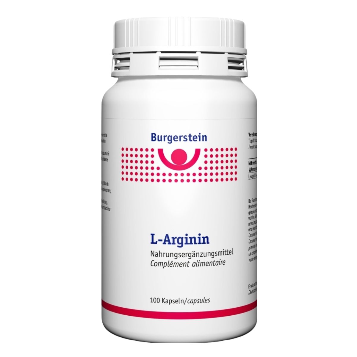 Burgerstein L-arginine gélules 100 pièces