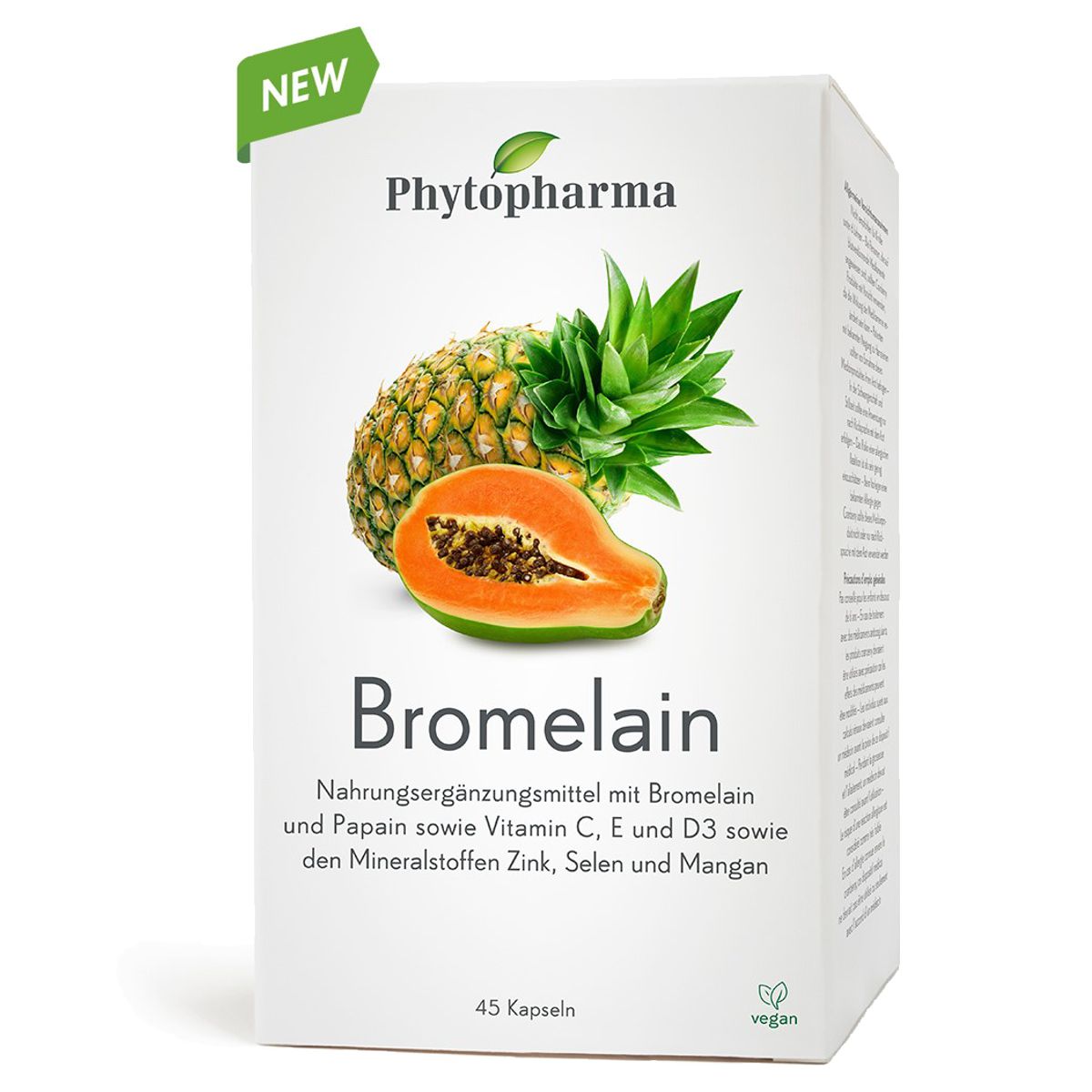 Phytopharma Bromelain Kapseln 45 Stück Phytopharma Bromelain Kapseln 45 Stück