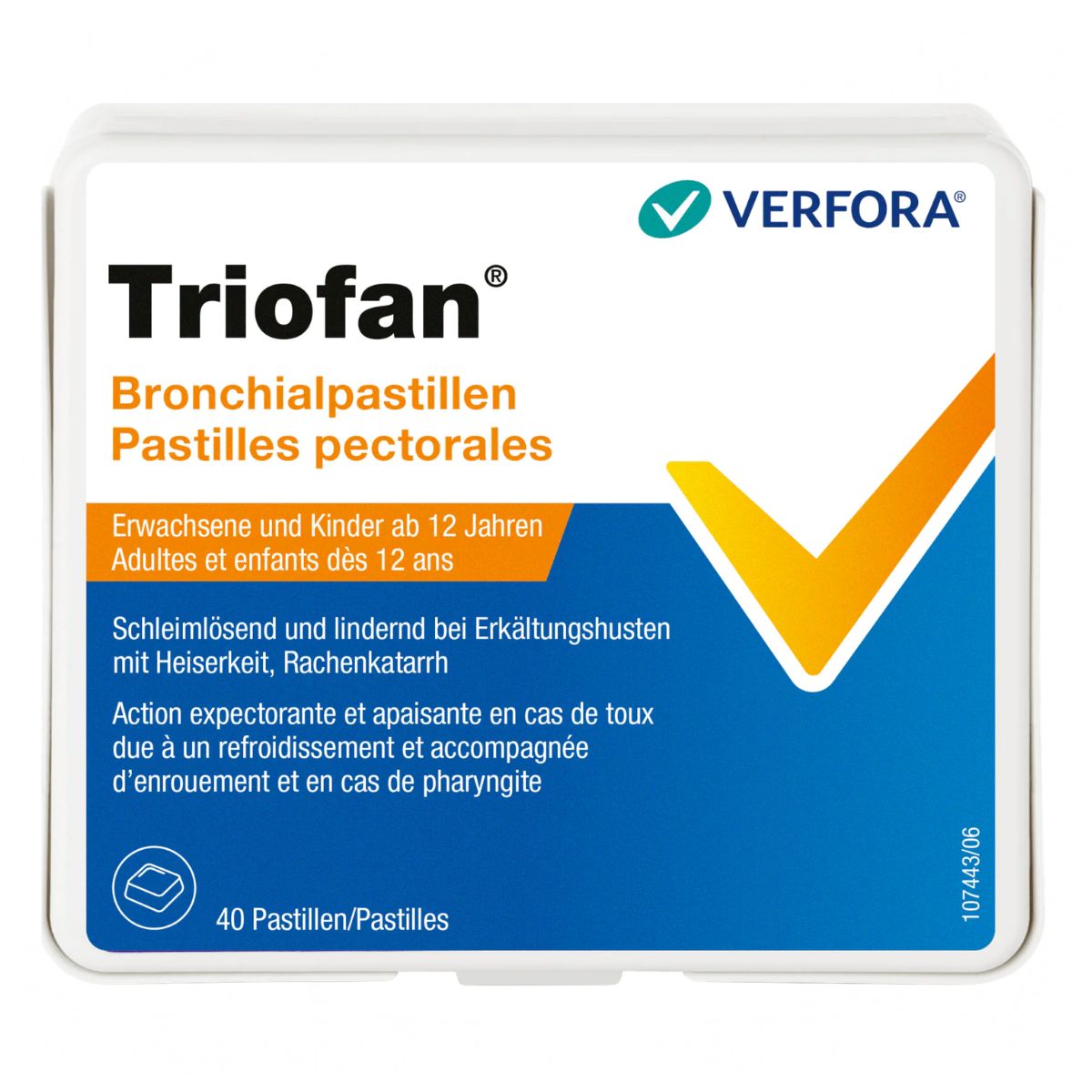 Triofan Bronchialpastillen 40 Stück