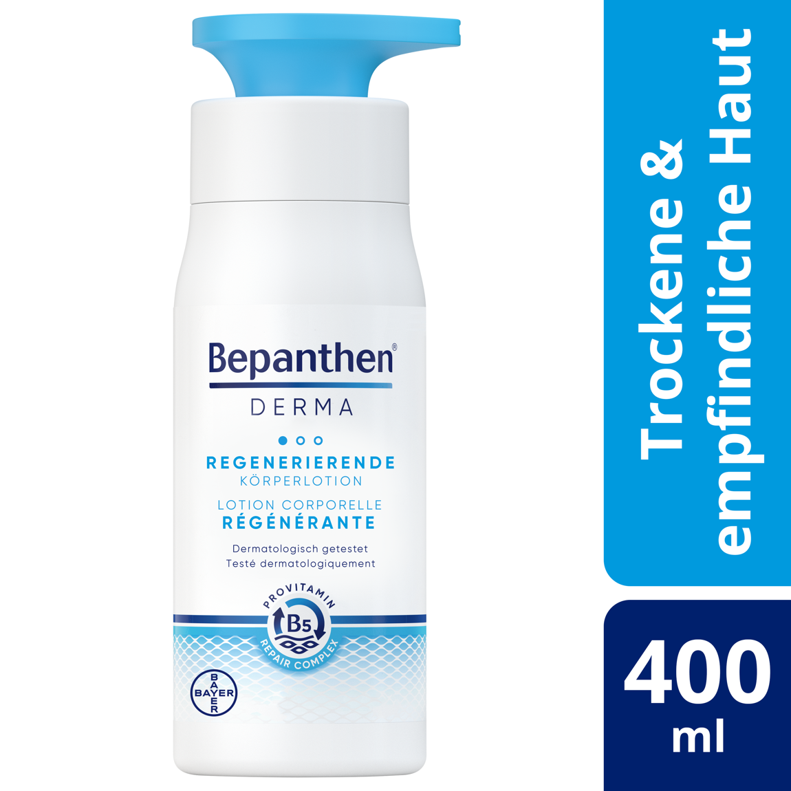 Bepanthen Derma regenerierende Körperlotion 400 ml Bepanthen Derma regenerierende Körperlotion 400 ml