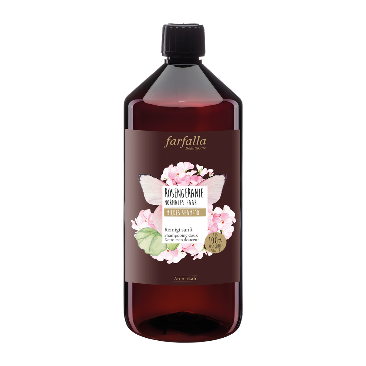 Farfalla Rosengeranie, Mildes Shampoo