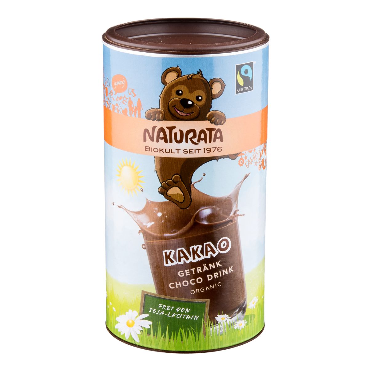 Naturata boisson cacaotée chocolat instantanée Ds 350 g