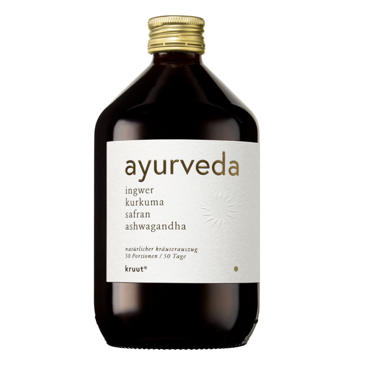 kruut Wildkräuterauszug Ayurveda 500 ml