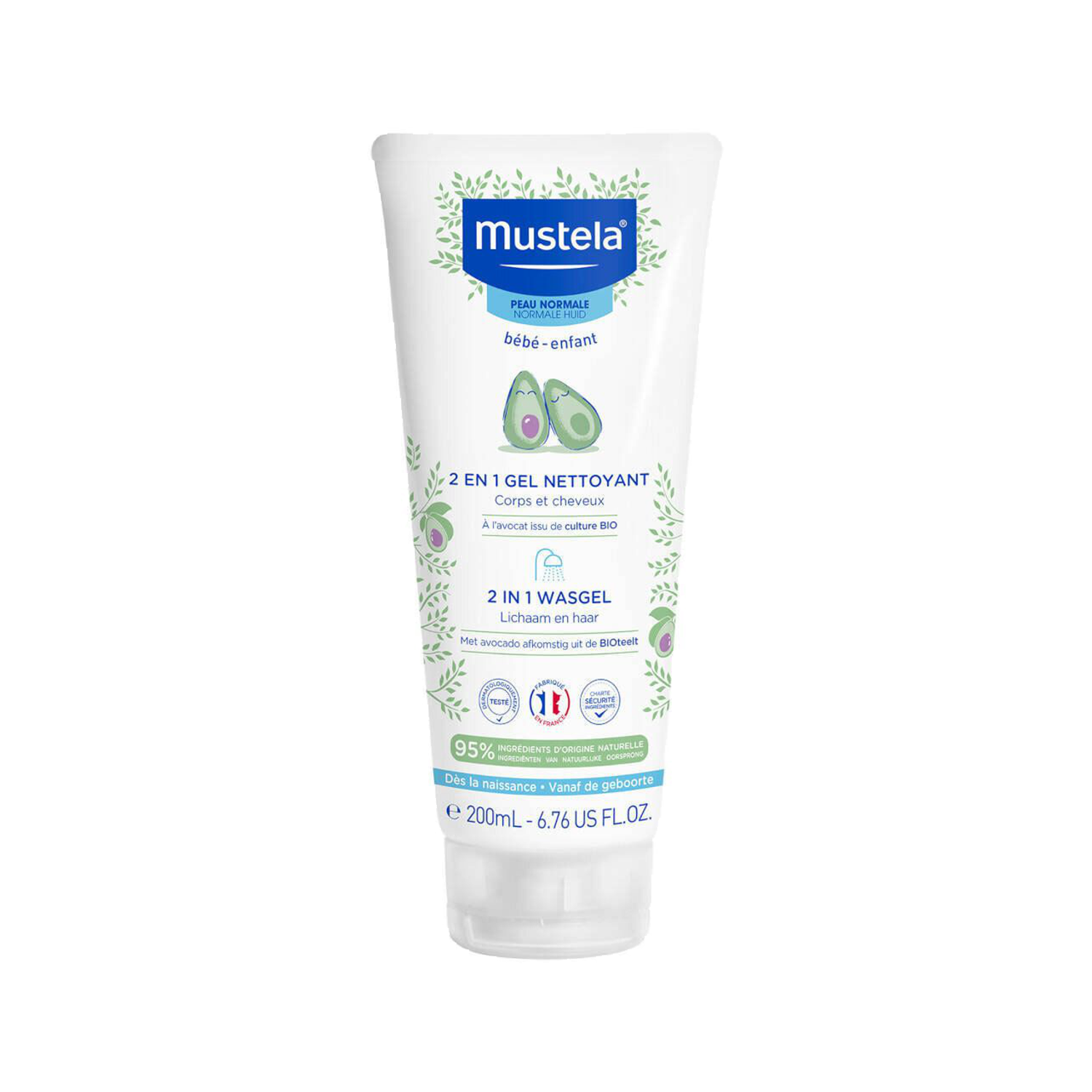 Mustela 2in1 Waschgel normale Haut 200ml Mustela 2in1 Waschgel normale Haut 200ml