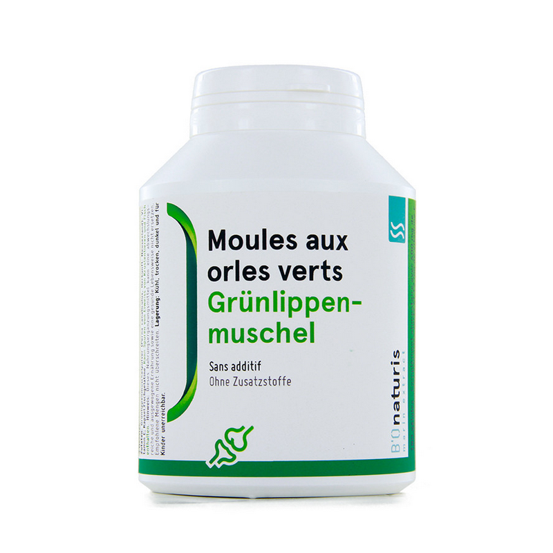 Bionaturis Grünlippenmuschel Kapseln 400 mg 180 Stück
