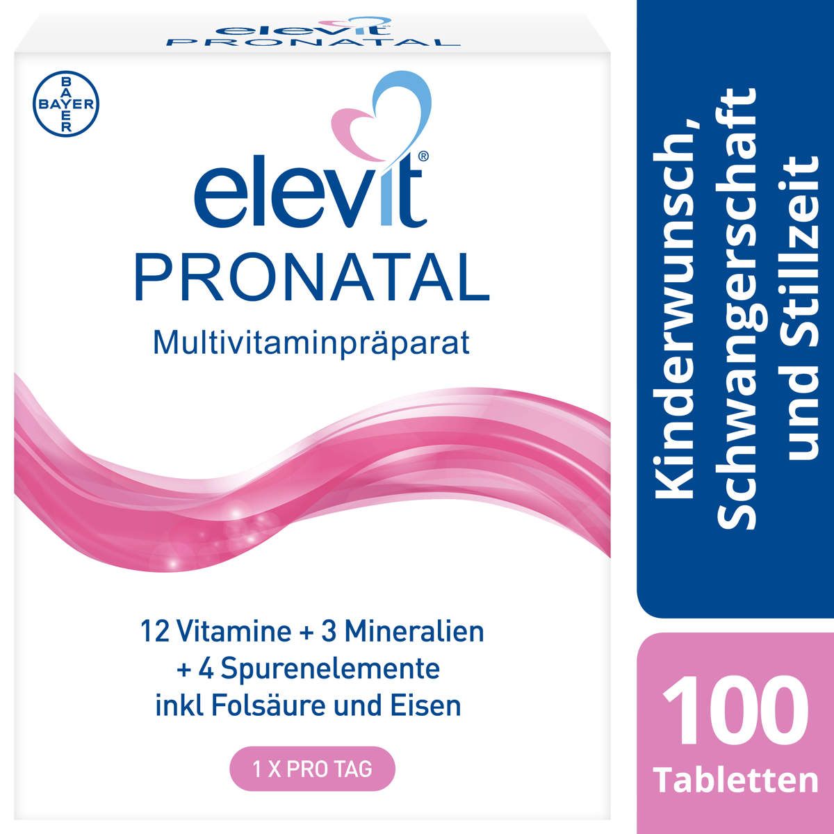 Elevit Pronatal Filmtabletten 100 Stück Elevit Pronatal Filmtabletten 100 Stück