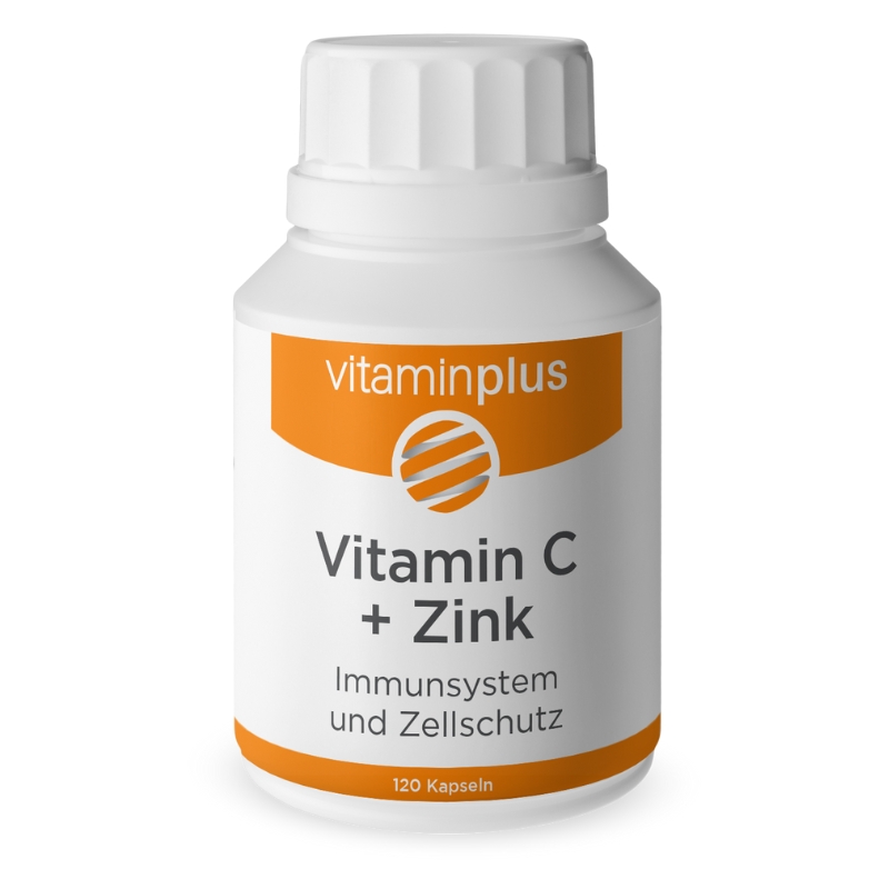 Vitaminplus Vitamin C + Zink Kapseln 120 Stück Vitaminplus Vitamin C + Zink Kapseln 120 Stück
