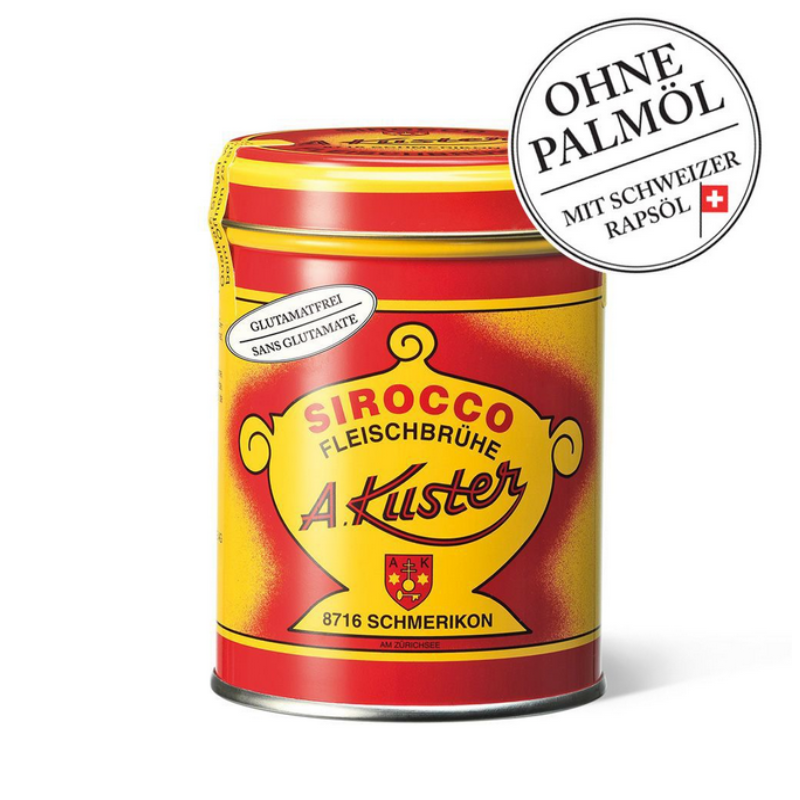 Sirocco Fleischbrühe Dose 500 g Sirocco Fleischbrühe Dose 500 g
