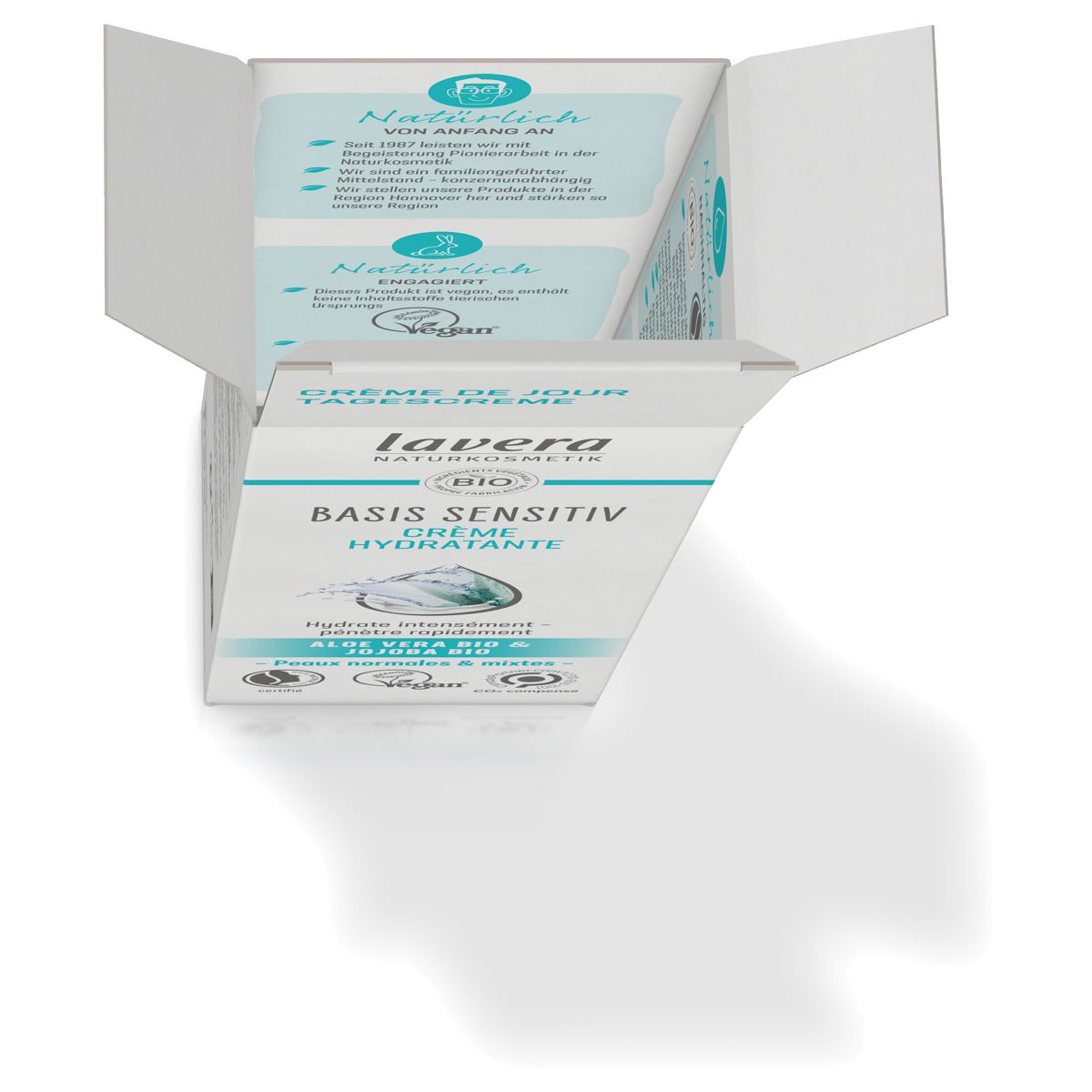 Lavera Feuchtigkeitscreme basis sensitiv 50 ml