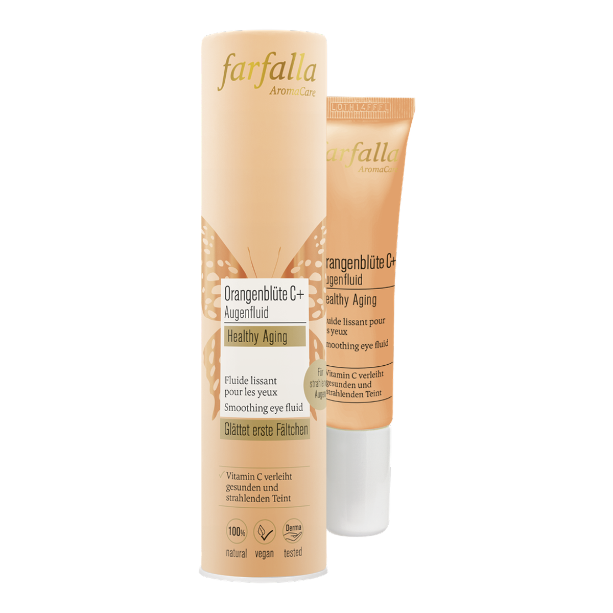 FARFALLA Orangenblüte C+ Augenfluid 15 ml